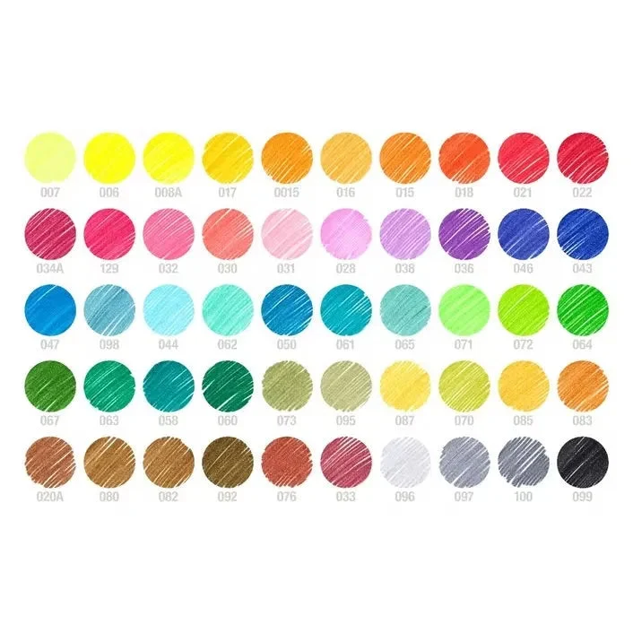 Faber-Castell 50 Connector Pens Colour Markers Assorted Colours Box Set
