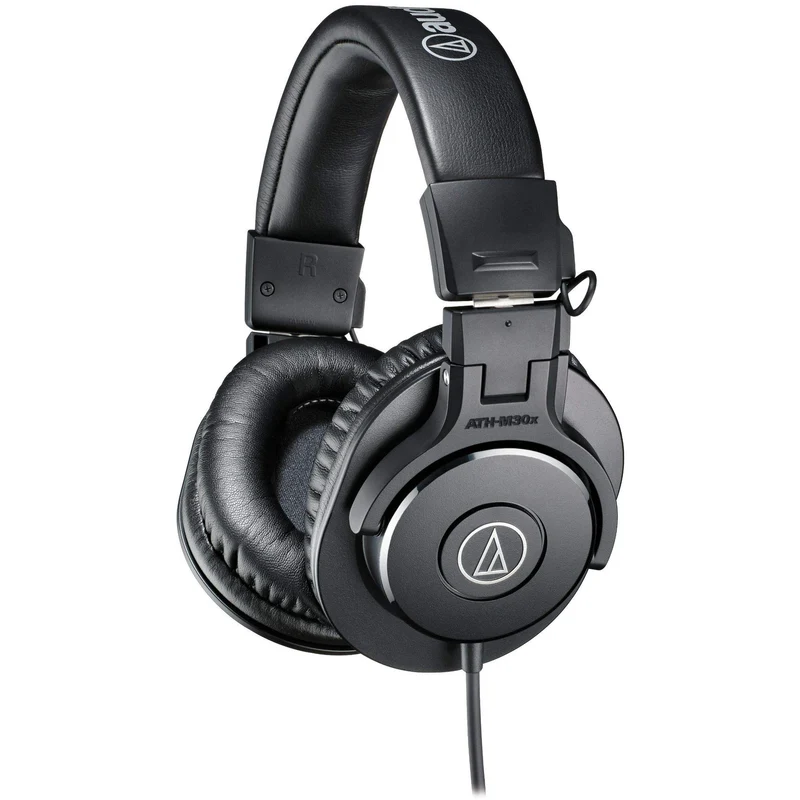 Audio-Technica ATH-M30x Professional Studio Monitor Headphones, Black - Reconditioned