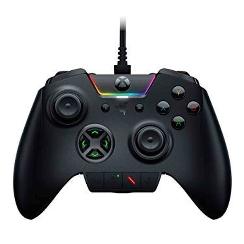 Razer Wolverine Ultimate Chroma- Fully Customizable Gamepad Controller - Interchangeable Analog Sticks & Dpad - Compatible with Xbox One, PC - Reconditioned