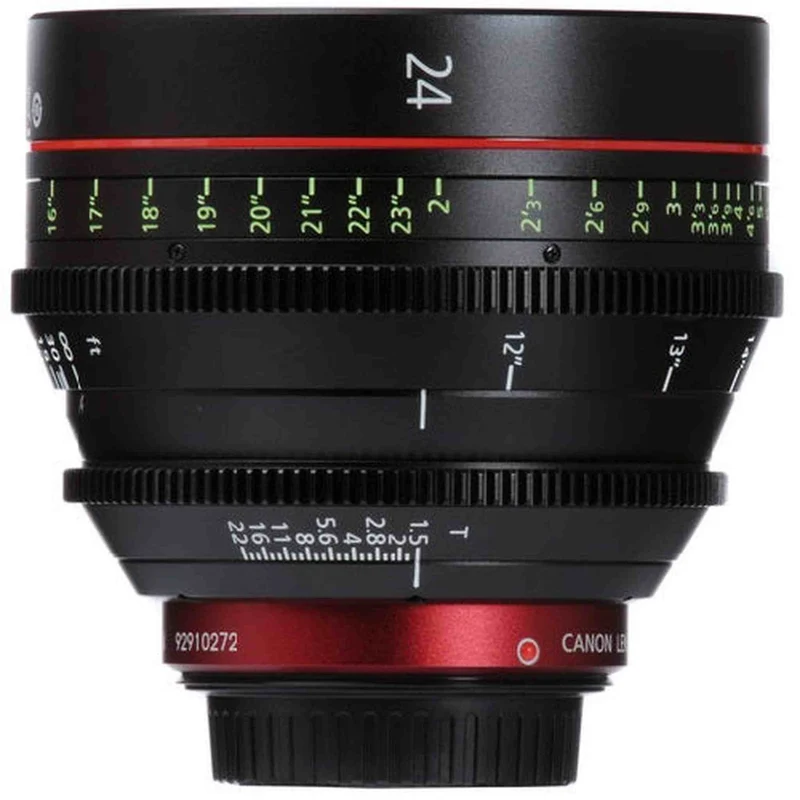CN-E 24mm T1.5 L F Cinema Prime Lens (EF Mount) - Reconditioned