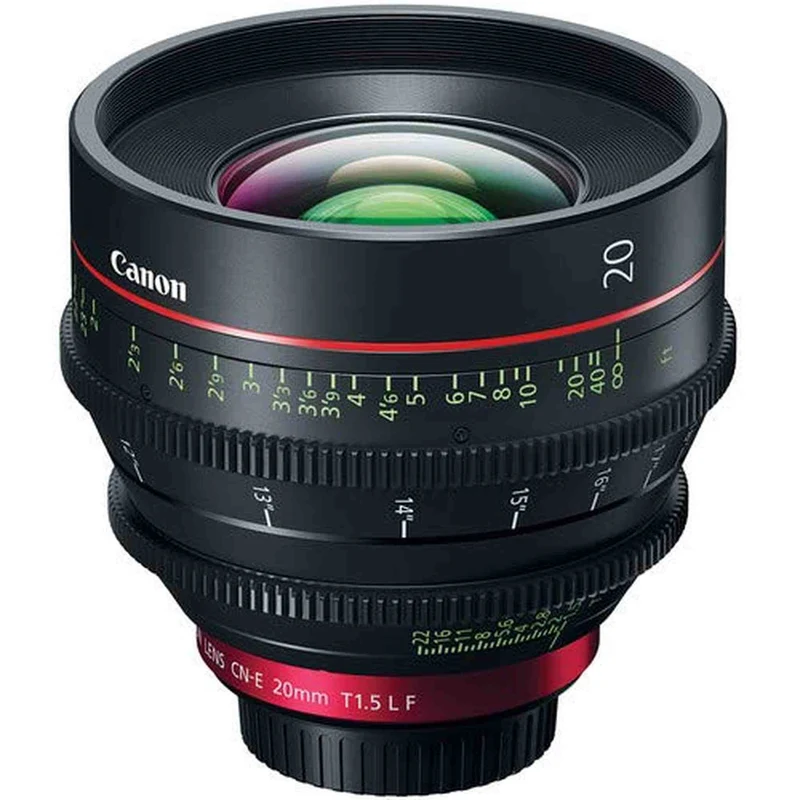 CN-E 20mm T1.5 L F Cinema Prime Lens (EF Mount) - Reconditioned