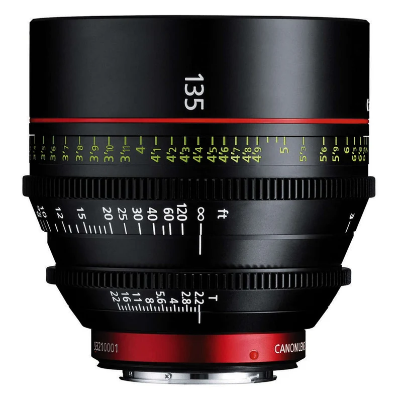 CN-E 135mm T2.2 L F Cinema Prime Lens (EF Mount) - Reconditioned