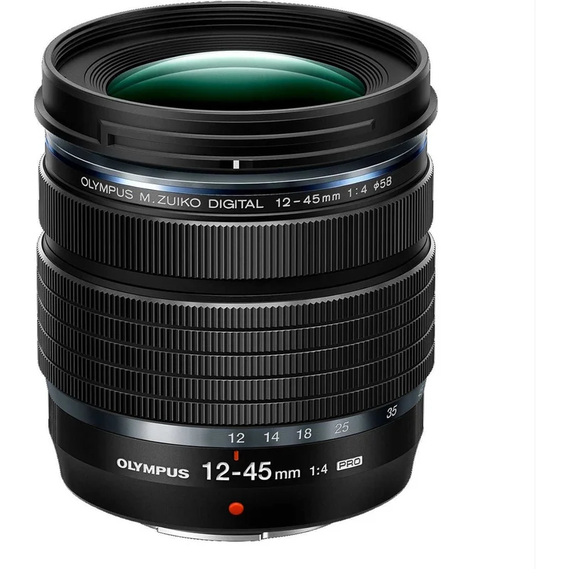 Olympus M.Zuiko Digital ED 12-45mm F4.0 PRO Lens Black, for Micro Four Thirds Cameras - Reconditioned