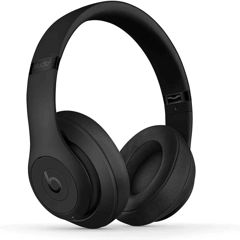 Beats Studio3 Wireless Noise Cancelling Over-Ear Headphones Matte Black (Latest Model) - Reconditioned