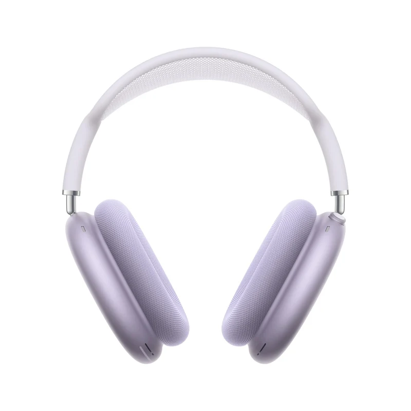 Apple AirPods Max Wireless Over-Ear Headphones, Pro-Level Active Noise Cancellation, Transparency Mode, Personalized Spatial Audio, USB-C Charging, Bluetooth Headphones for iPhone - Purple - Reconditioned