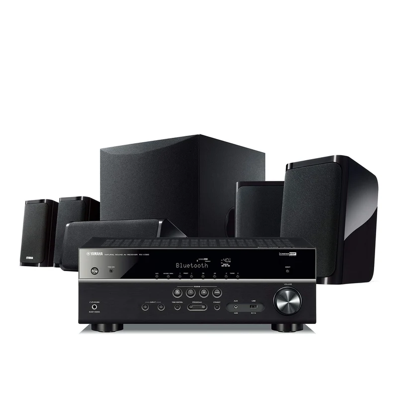 Yamaha YHT-4950U 4K Ultra HD 5.1-Ch Home Theater System With Bluetooth - Black (Renewed) - Reconditioned