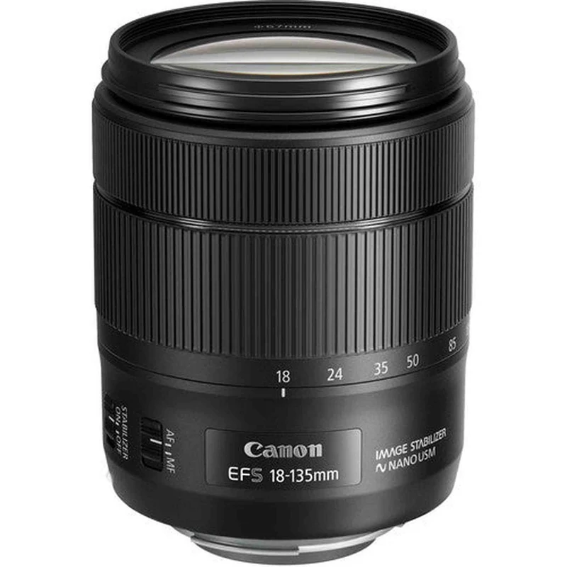 Canon EF-S 18-135mm f/3.5-5.6 is Standard Zoom Lens for Canon Digital SLR Cameras (New, White Box) - Reconditioned
