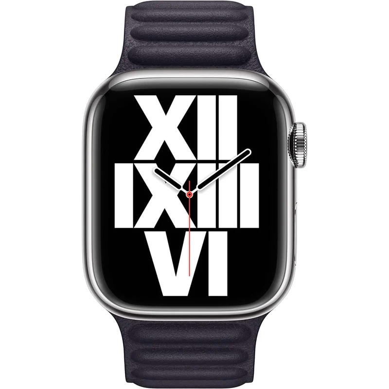 Apple Watch Band - Leather Link (41mm) - Ink - S/M