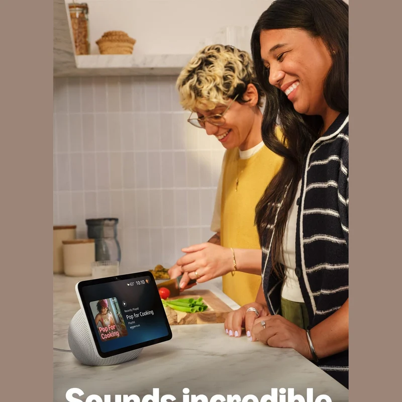 Amazon Echo Show 8 (newest model), Vibrant HD 8.7" display with spatial audio, Designed for Alexa+, Graphite
