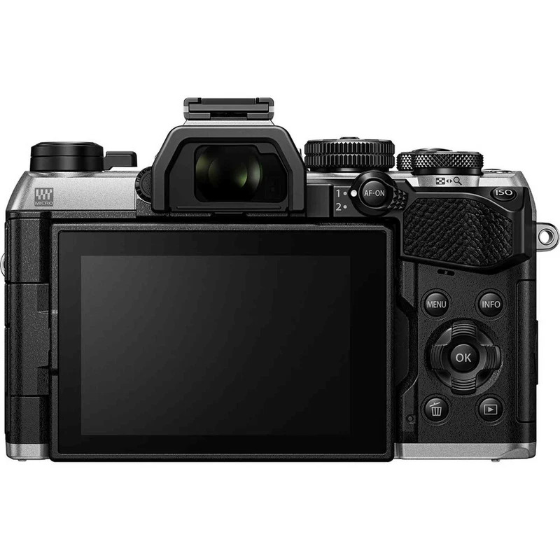OM SYSTEM OM-5 Mark II Mirrorless Camera Silver (Bundle)
