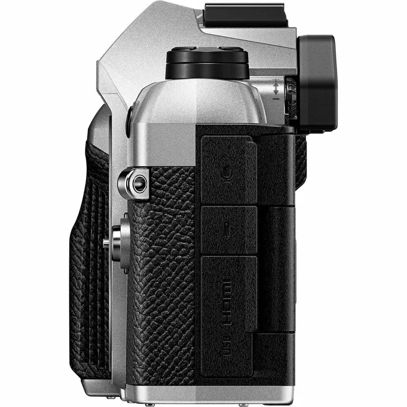 OM SYSTEM OM-5 Mark II Mirrorless Camera Silver (Bundle)