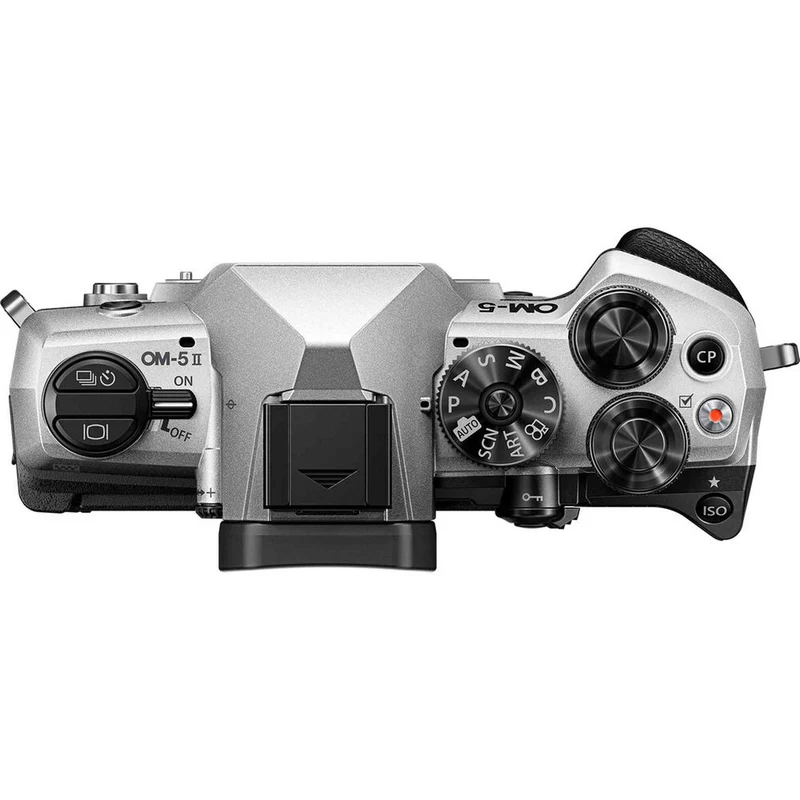OM SYSTEM OM-5 Mark II Mirrorless Camera Silver (Bundle)
