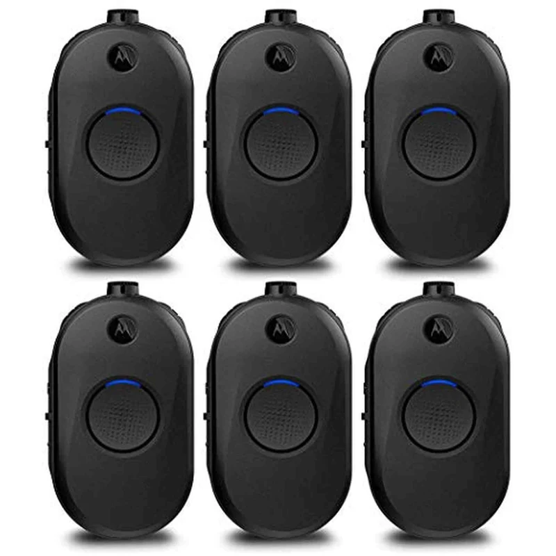 Motorola CLP1010e UHF 1 Channel 1 Watt Two-Way Radio 6-Pack