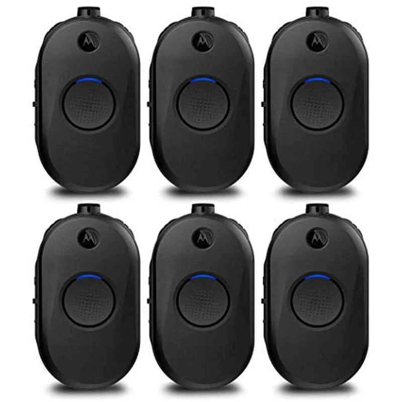 Motorola CLP1010e UHF 1 Channel 1 Watt Two-Way Radio 6-Pack