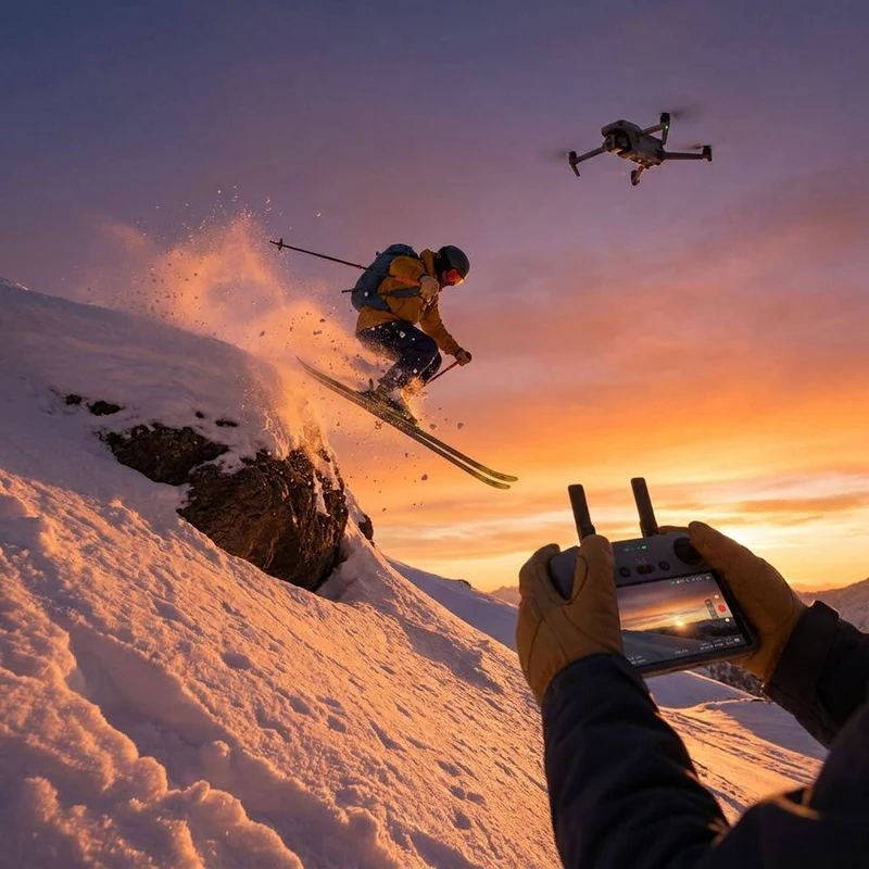 DJI Air 3S Drone Fly More Combo RC 2 Dual Camera 4K Travel Photography