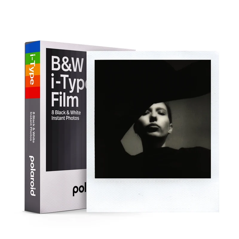 Polaroid Black and White Film for I-Type (8 Photos) (6001)