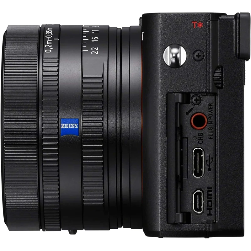 Sony RX1R III Full-Frame Premium Compact Camera Optimized with 61 MP CMOS Sensor, ZEISS® Sonnar T* 35mm F2 Lens, BIONZ XR™ Processor and AI-Based Subject Recognition