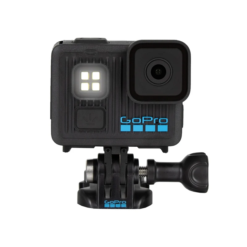 GoPro LIT Hero - Lightweight, Compact, Waterproof Action Camera with Built-in Light, 4K60 Ultra HD Video, 12MP Photo, Touch Screen, HyperSmooth Stabilization
