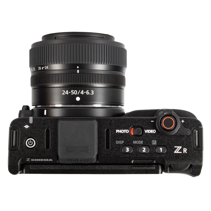 Nikon RED Z Cinema | ZR Cinema Camera | 32-Bit Float Audio RED Color Science 6K Full-Frame Camera Body with 4" DCI-P3 Monitor and 24-50mm Zoom Lens