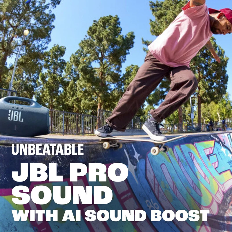 JBL Boombox 4 - Most Powerful Portable Waterproof Speaker (Squad)