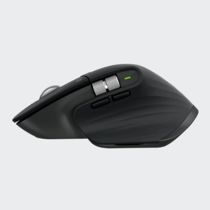 Logitech MX Master 3S Performance Wireless Mouse - Graphite With Bolt Reciever