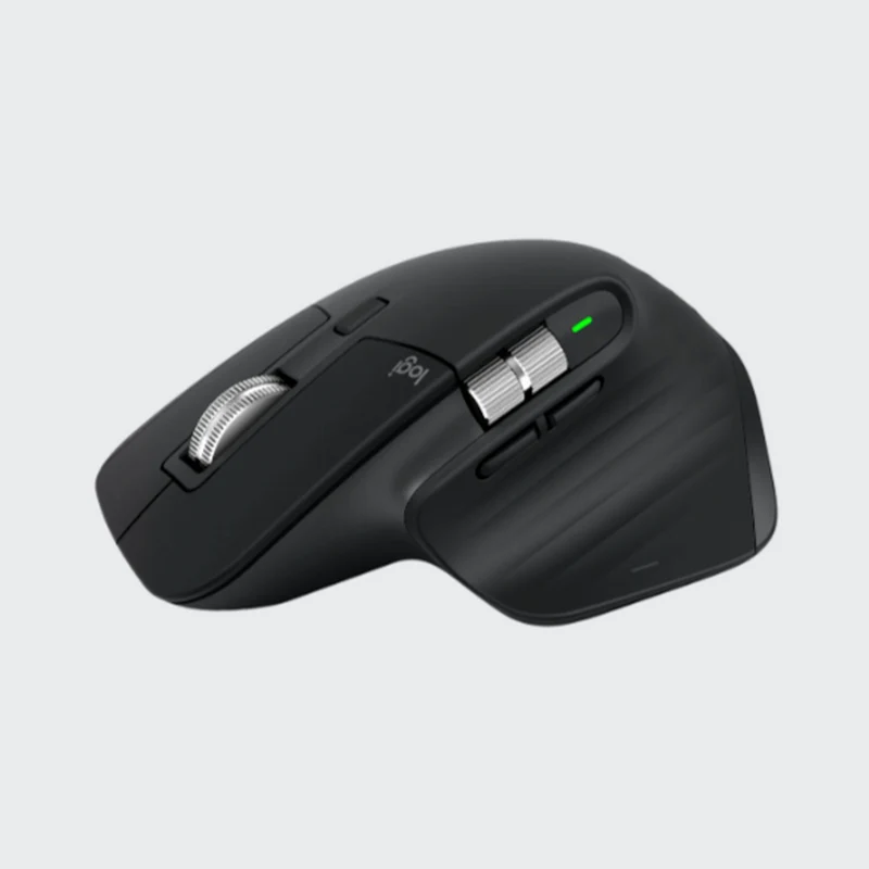 Logitech MX Master 3S Performance Wireless Mouse - Graphite With Bolt Reciever