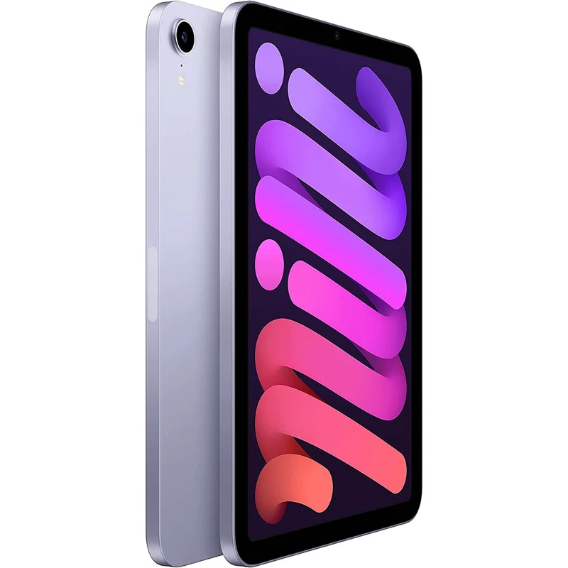 Apple iPad Mini 6 (64GB, Cellular, Purple) Bundle with Zipper Sleeve