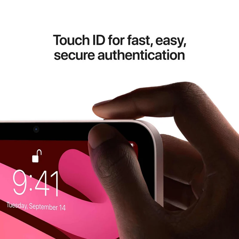 Apple iPad Mini 6 (64GB, Cellular, Pink) Bundle with Zipper Sleeve