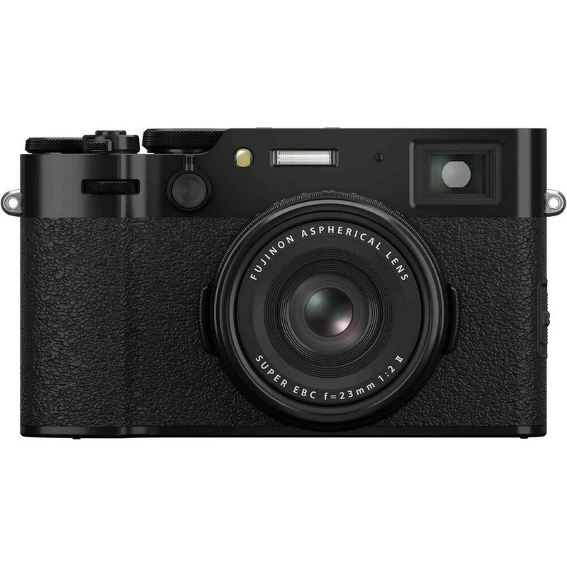 FUJIFILM X100VI Digital Camera (Black) (16821913) + 64GB Card + Advanced Bundle -