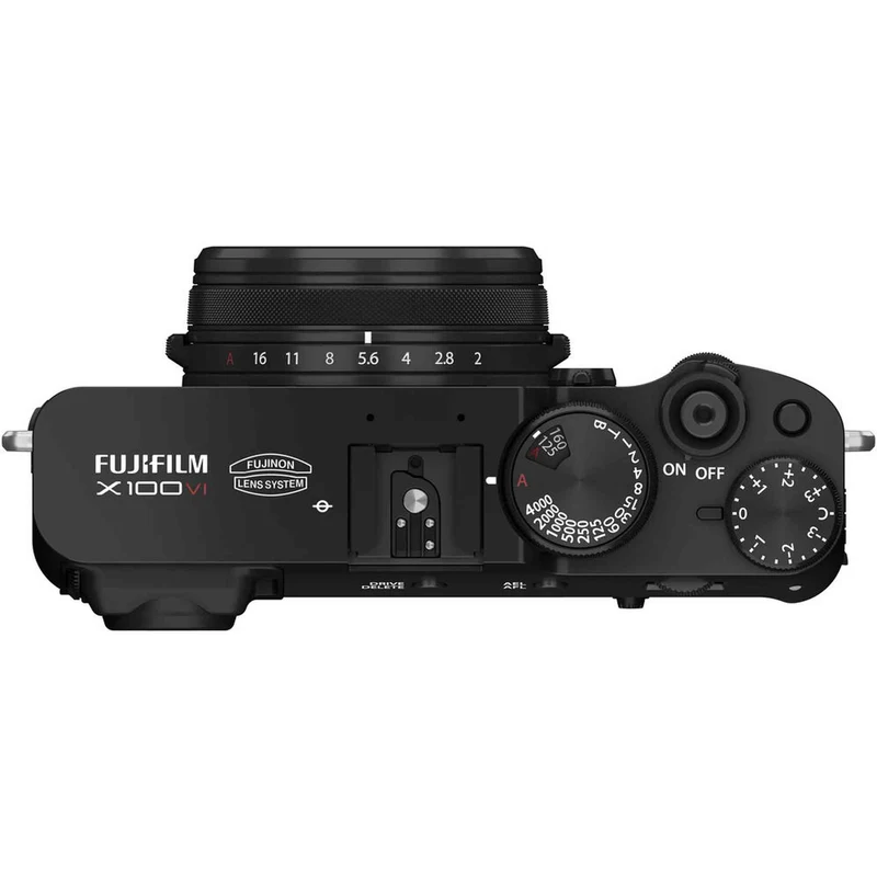 FUJIFILM X100VI Digital Camera (Black) (16821913) + 64GB Card + Advanced Bundle -
