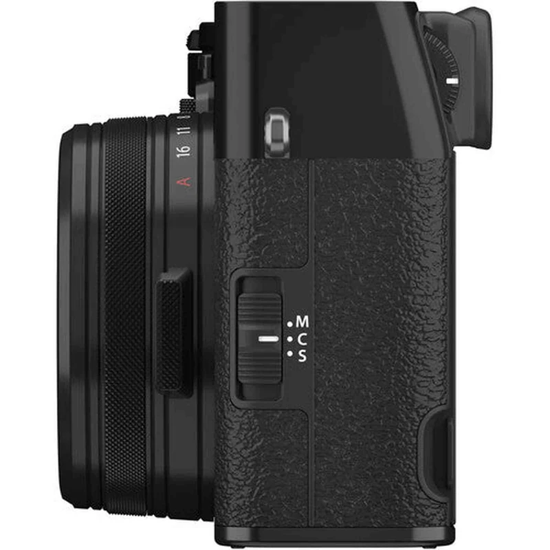 FUJIFILM X100VI Digital Camera (Black) (16821913) + 64GB Card + Advanced Bundle -