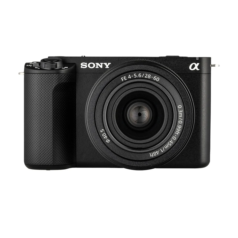 Sony Alpha ZV-E1 Full-Frame Interchangeable Lens Mirrorless Vlog Camera with 28-60mm Lens - Black Body