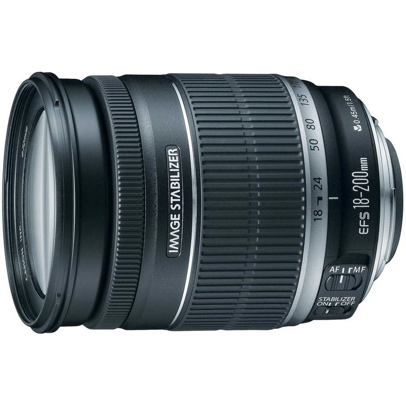 Canon EF-S 18-200mm f/3.5-5.6 is Standard Zoom Lens for Canon DSLR Cameras