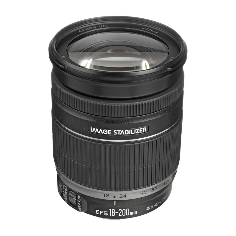 Canon EF-S 18-200mm f/3.5-5.6 is Standard Zoom Lens for Canon DSLR Cameras