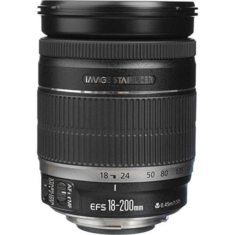 Canon EF-S 18-200mm f/3.5-5.6 is Standard Zoom Lens for Canon DSLR Cameras