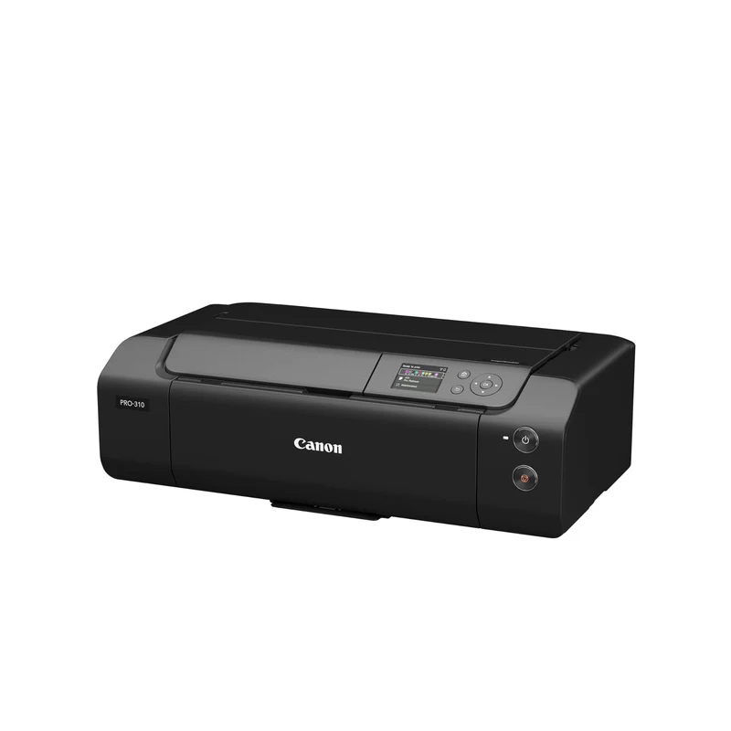 Canon imagePROGRAF Professional 13" PRO-310 Wireless Inkjet Photo Printer with 3.0-Inch Color LCD Monitor, 9 Color Pigment-Based Ink System, Black