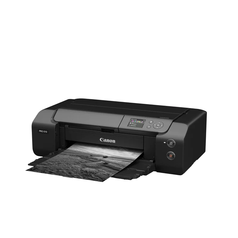 Canon imagePROGRAF Professional 13" PRO-310 Wireless Inkjet Photo Printer with 3.0-Inch Color LCD Monitor, 9 Color Pigment-Based Ink System, Black
