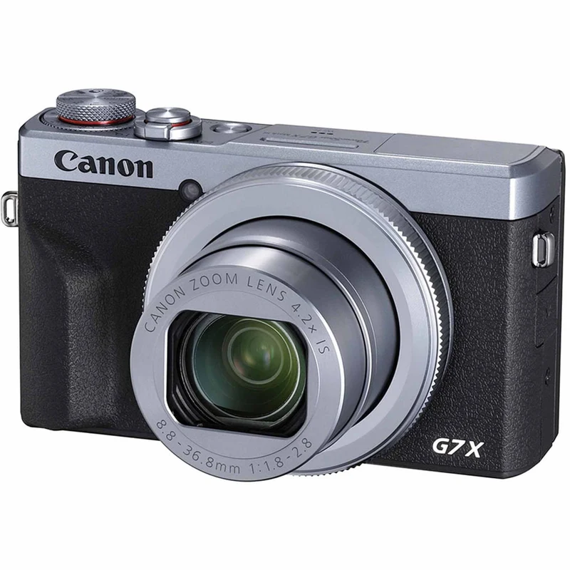 Canon PowerShot G7X Mark III Digital Camera with 4.2x Optical Zoom Lens (Silver)