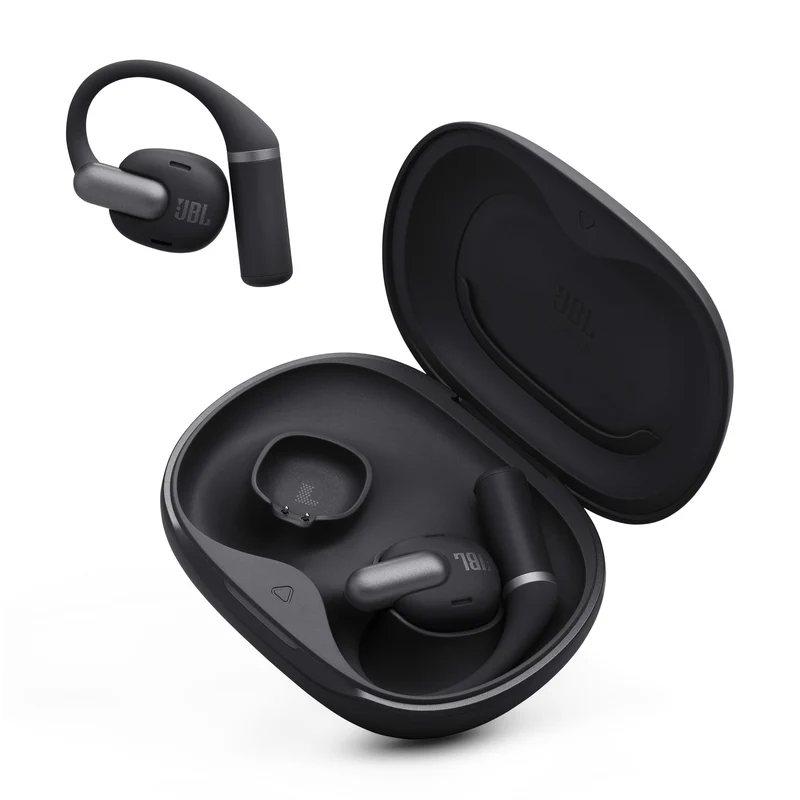 JBL Sense Pro - True Wireless Open-Ear Headphones with Spatial Sound (Black)