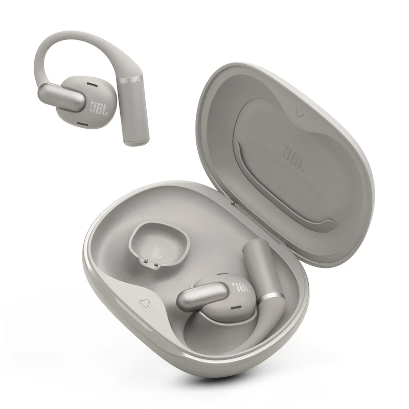 JBL Sense Pro - True Wireless Open-Ear Headphones with Spatial Sound (Grey)