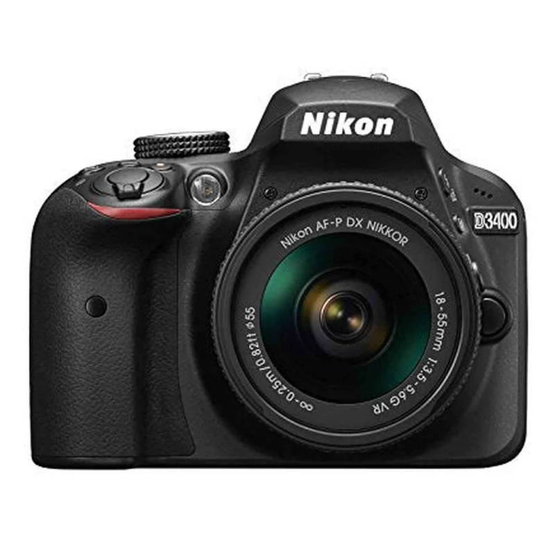 Nikon D3400 w/ AF-P DX NIKKOR 18-55mm f/3.5-5.6G VR (Black)