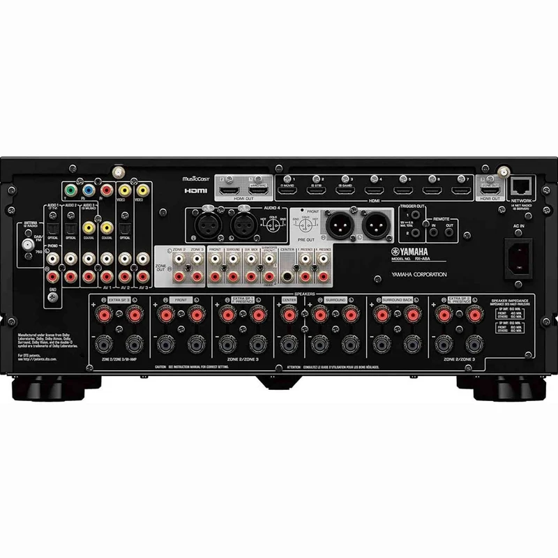 Yamaha RX-A8A AVENTAGE 11.2-Channel AV Receiver with MusicCast