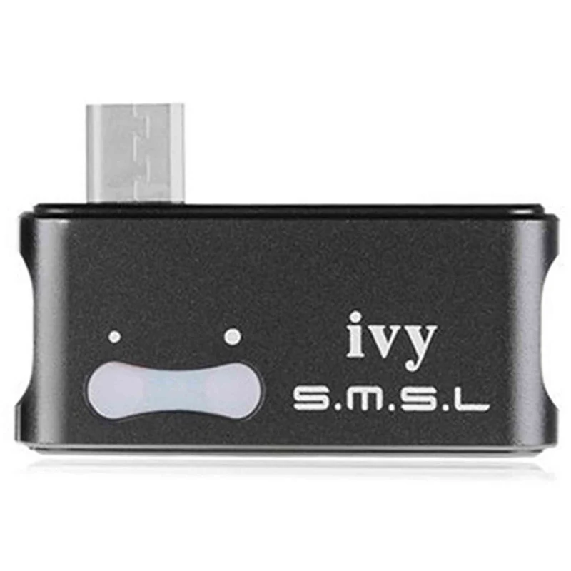 SMSL IVY DAC MINI Portable Audio Digital to Analog Converter, AMP Headphones Amplifier USB Input Support OTG only for Android Cellphones Black
