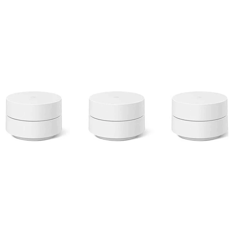 Google Wifi - AC1200 - Mesh WiFi System - Wifi Router - 4500 Sq Ft Coverage - 3 pack