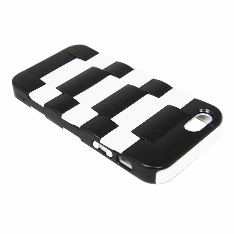 The Joy Factory Daytona V - Watchband Textured Case for iPhone5/5S, CSD127 (Snow White)