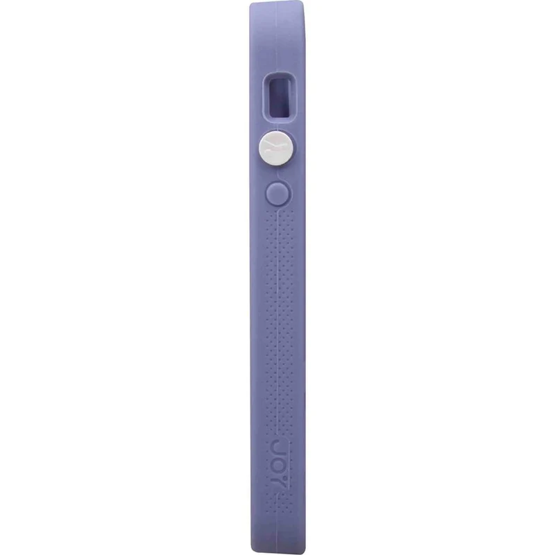 The Joy Factory Jugar Soft Silicone Case with Metal Frame for iPhone5/5S, CSD102 (Purple)