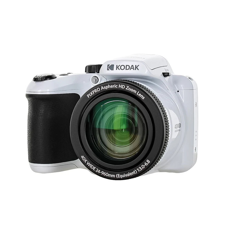 Kodak Pixpro AZ405 Digital Camera in White (AZ405WH) Bundle with Accessories