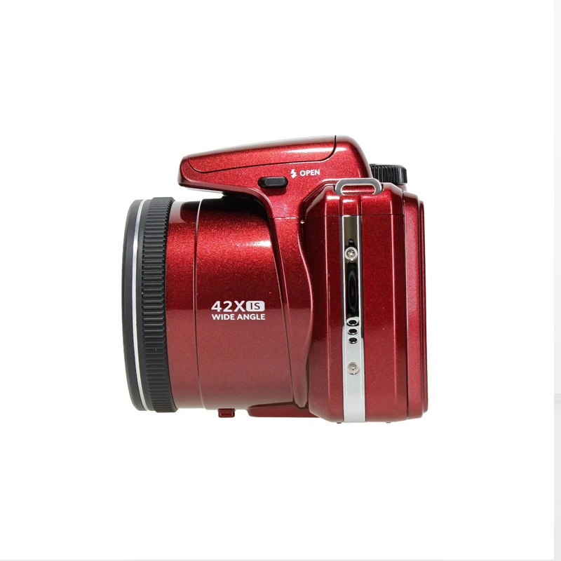 KODAK PIXPRO AZ425 20MP Digital Vlogging Camera +64GB Memory Card + More (RED)