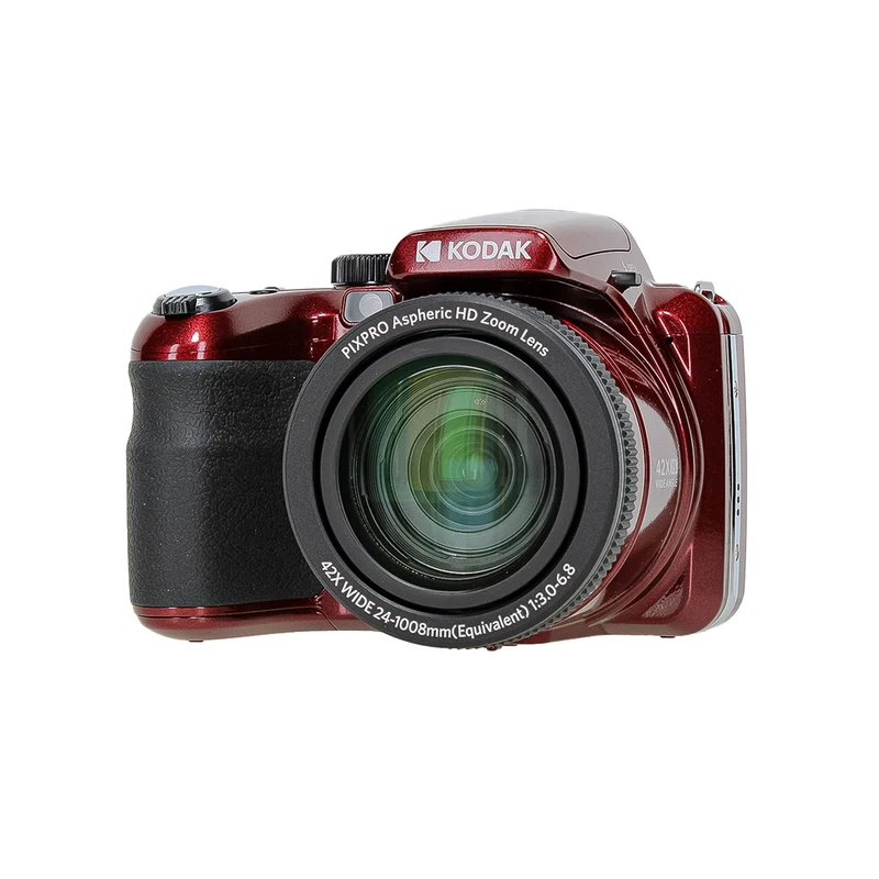 KODAK PIXPRO AZ425 20MP Digital Vlogging Camera +64GB Memory Card + More (RED)