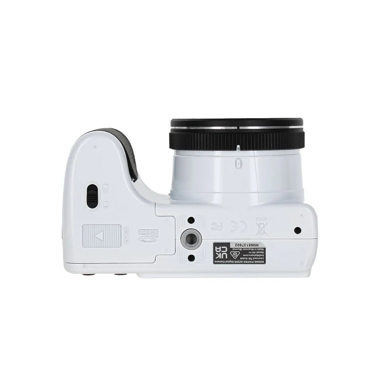 Kodak Pixpro AZ255 Digital Camera in White (AZ255WH) Bundle with Accessories